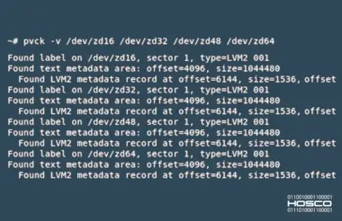 Verificação de Volume Baseado em LVM