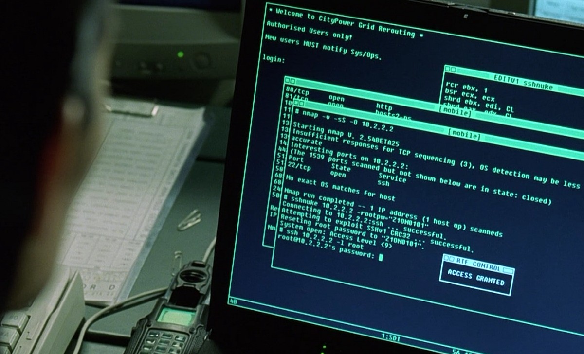 Matrix Reloaded e Hacking com Nmap 1