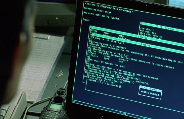 Hacking e Matrix Reloaded