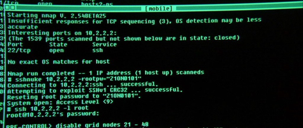 Matrix Reloaded e Hacking com Nmap 2